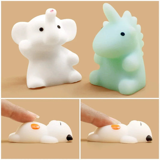 squishy mochi animaux kawaii zoom