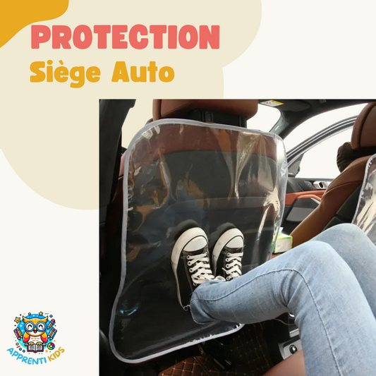 Protection de Dossier de Siège Auto en PVC - Voyagez l'esprit léger avec votre enfant ! 🚗