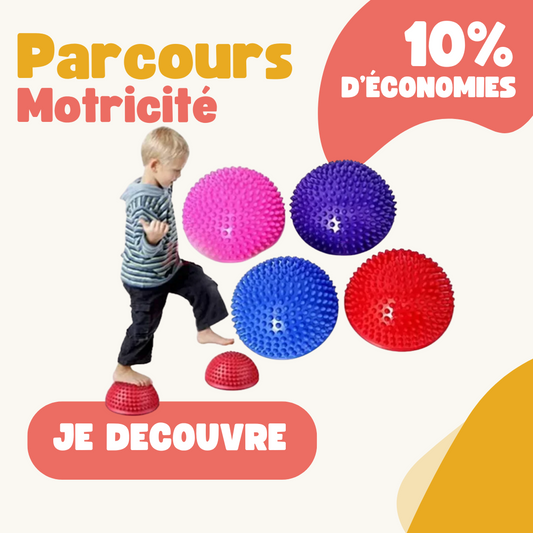 Demi Sphère Sensorielles : Stimulez l'Éveil et la Motricité des Enfants ! 🤸‍♀️🌈 Lot de 3 ou 5