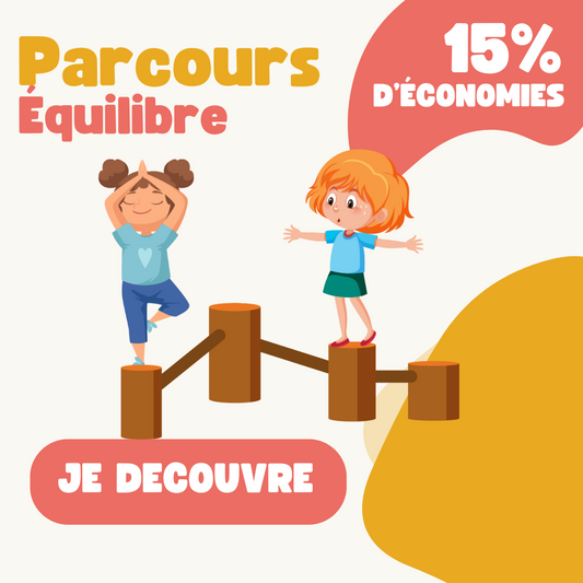 Le Kit Parcours Équilibre :  Améliorez l'Équilibre et la Stabilité avec des Coussins d'Équilibre ⚖️