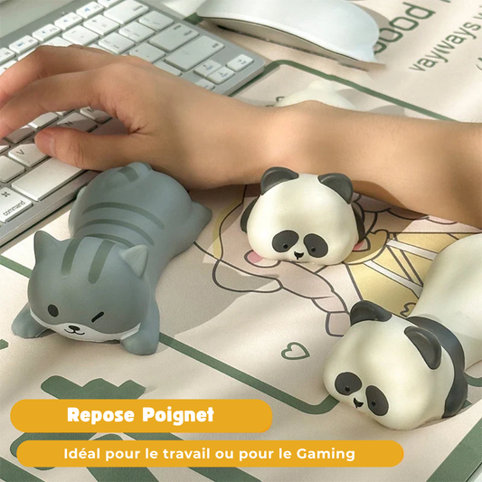 Repose Poignet Kawaii – Confort et Douceur pour Petites Mains Fatiguées 🐾