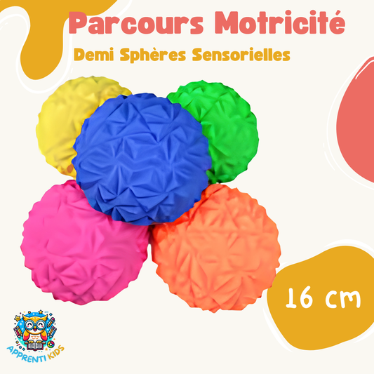 Demi Sphère Sensorielles : Stimulez l'Éveil et la Motricité des Enfants ! 🤸‍♀️🌈