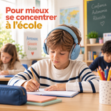 Casque Anti-bruit pour Enfants – Pour mieux se concentrer à l'école