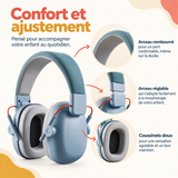 Casque Anti-bruit pour Enfants - confort et ajustement
