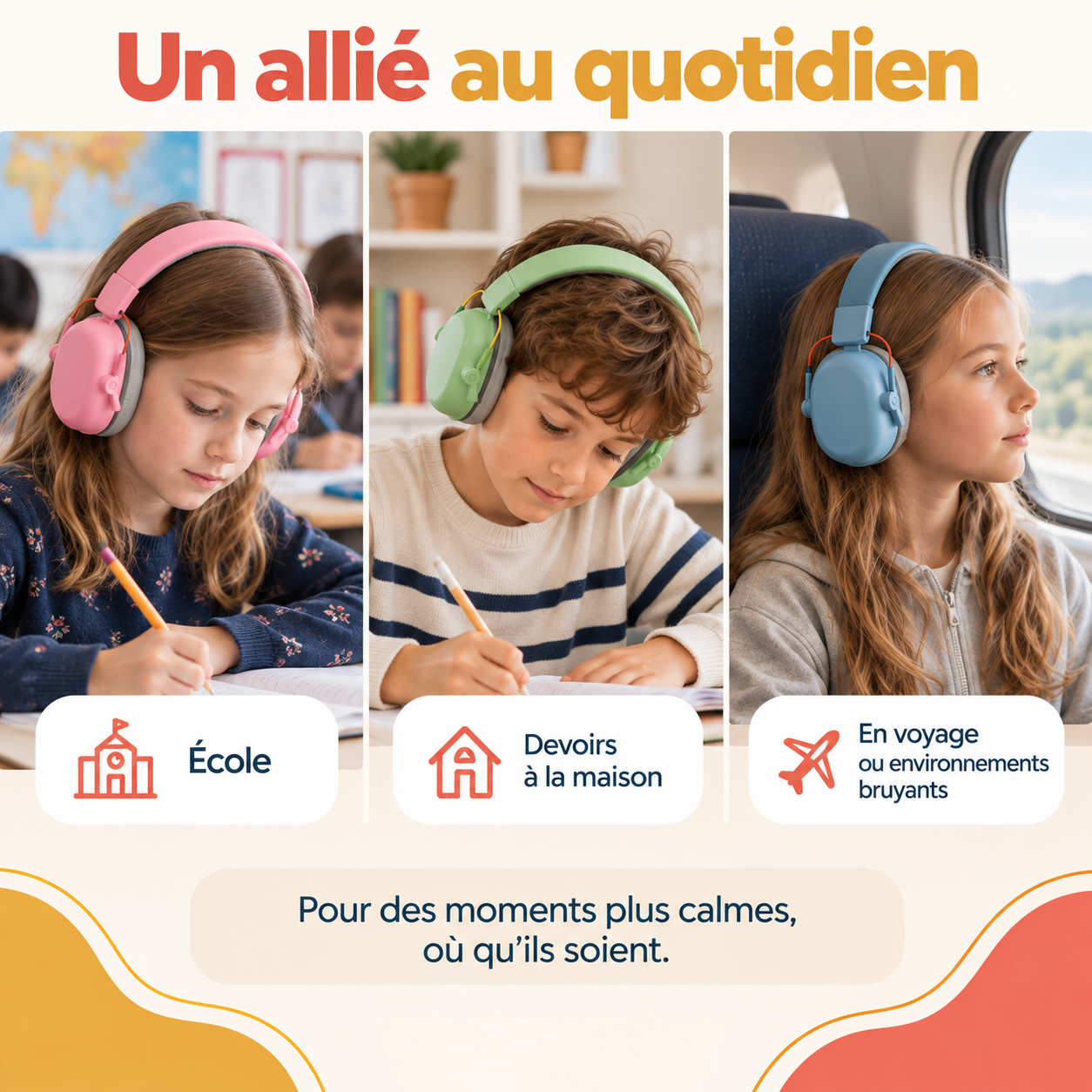 Le casque anti bruit dans les activités du quotidien