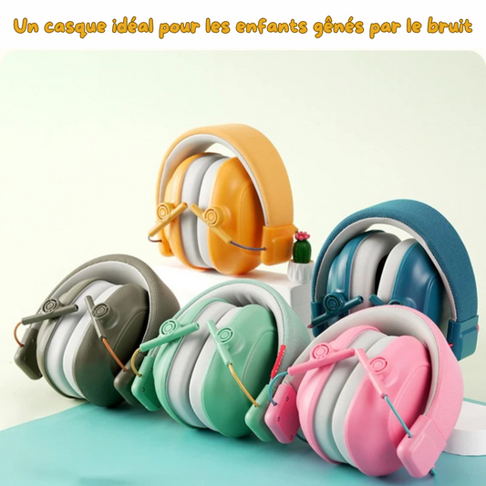 Casque Anti-bruit pour Enfants – Protection Auditive et Concentration Optimale 🔇🧠