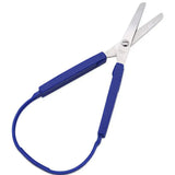 Ciseaux à ressorts bleu de 20cm