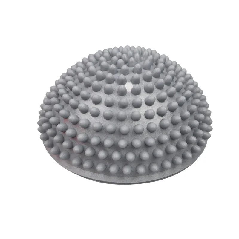 Demi-sphère sensorielles à picots gris pour parcours de motricité