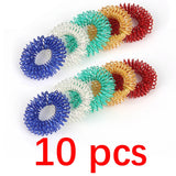 Fidget Toy bague d'acupression 10 pièces