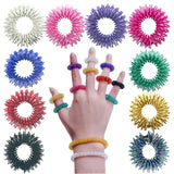 Fidget Toy bague d'acupression couleurs
