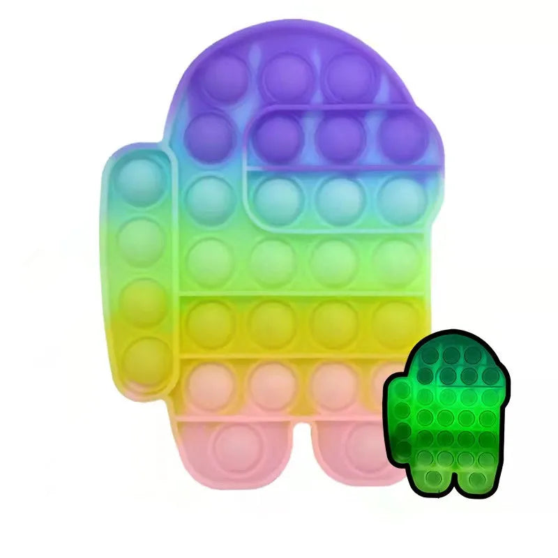 Fidget Toys Bubble Push-It bonhomme