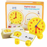 Jeu Montessori Horloge pour apprendre l'heure