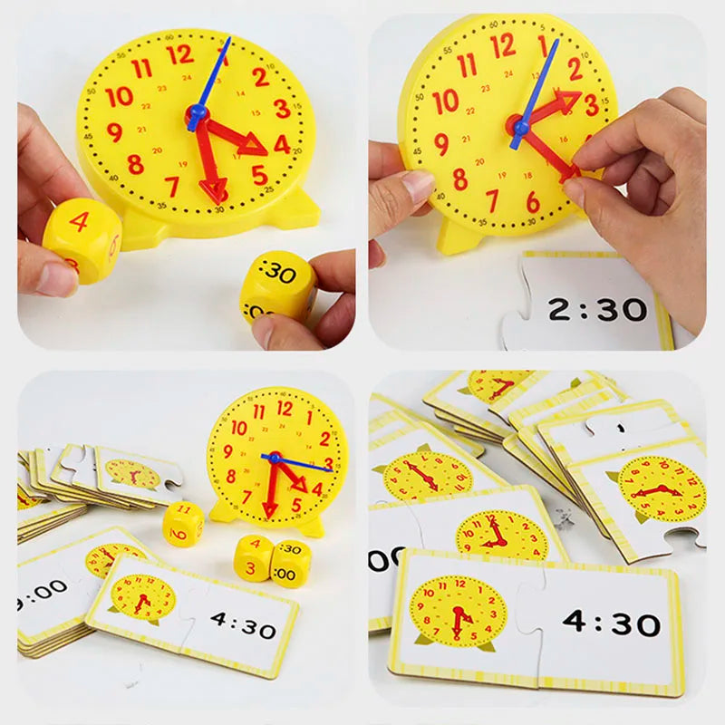 Apprends l'heure en jouant avec TIC TAC Tactile ! ⏰🌎