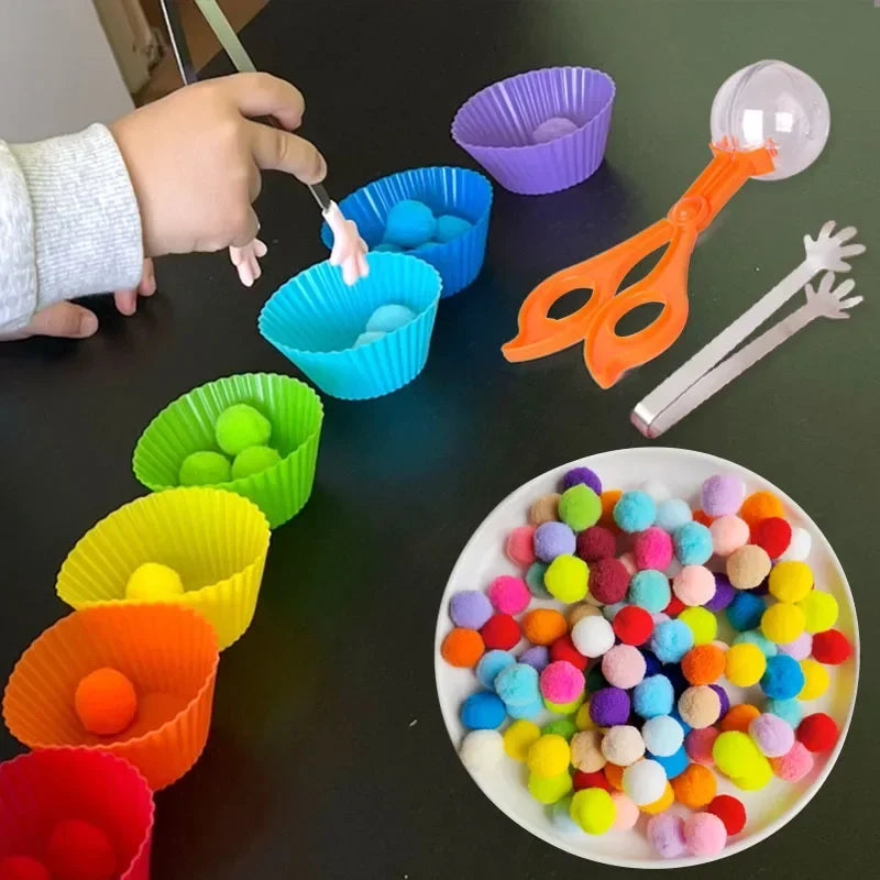 Jeu de Motricité Fine de Comptage