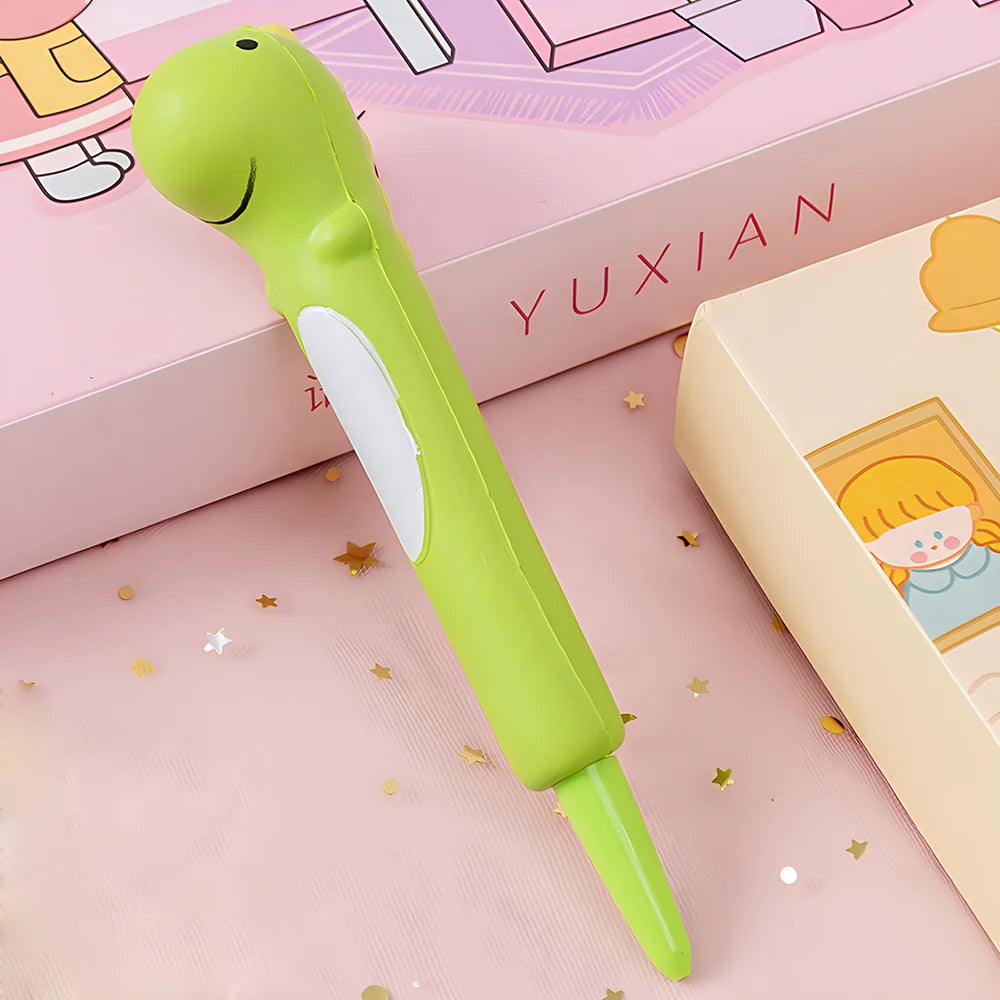 Stylo Squishy Kawaii Dinosaure