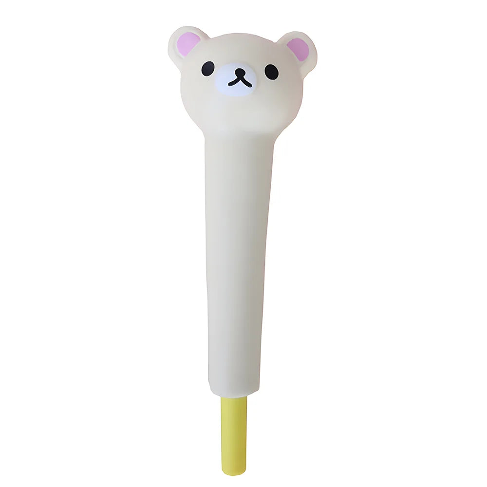 Stylo Squishy Kawaii Ours Blanc
