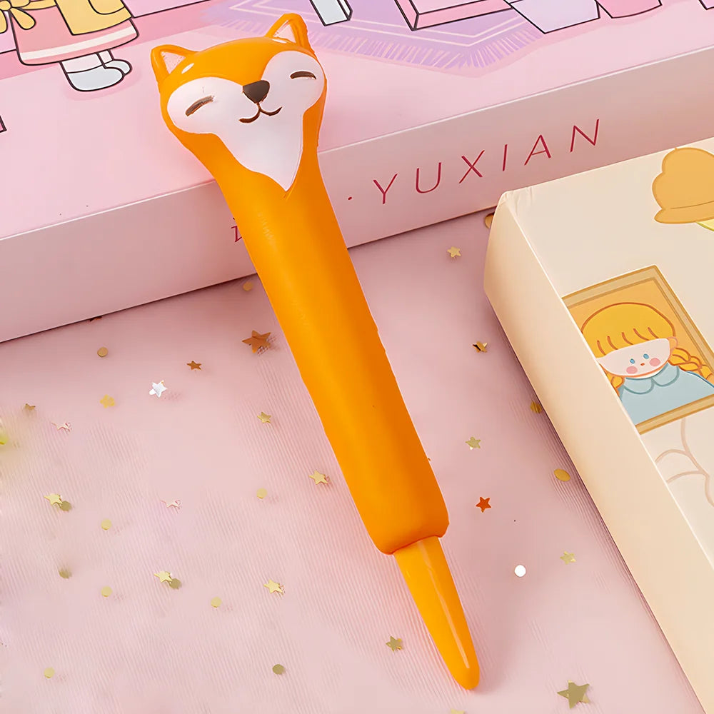 Stylo Squishy Kawaii Renard