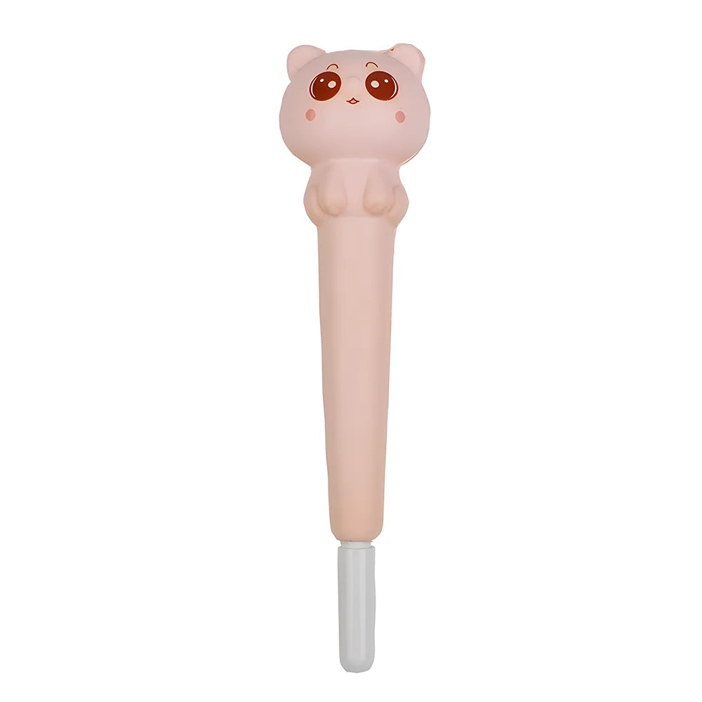 Stylo Squishy Kawaii chat rose