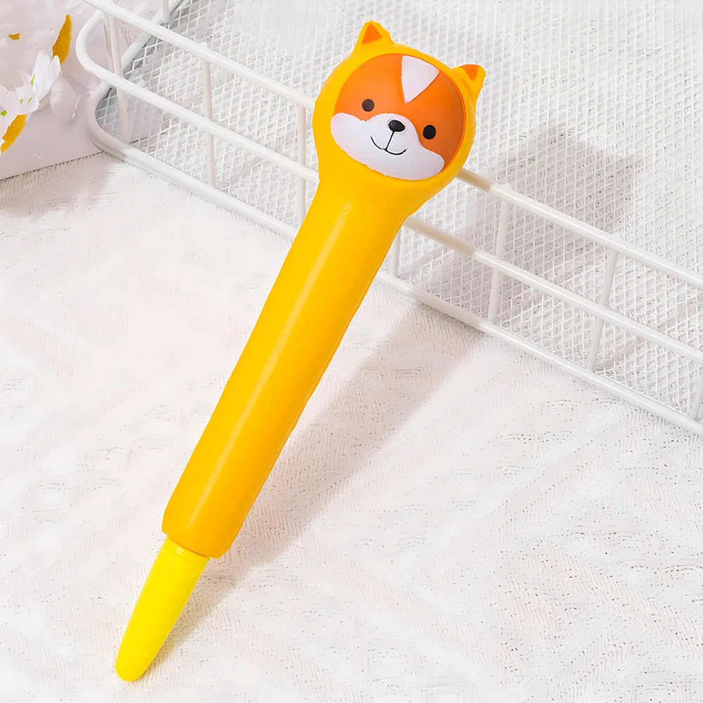 Stylo Squishy Raton Laveur