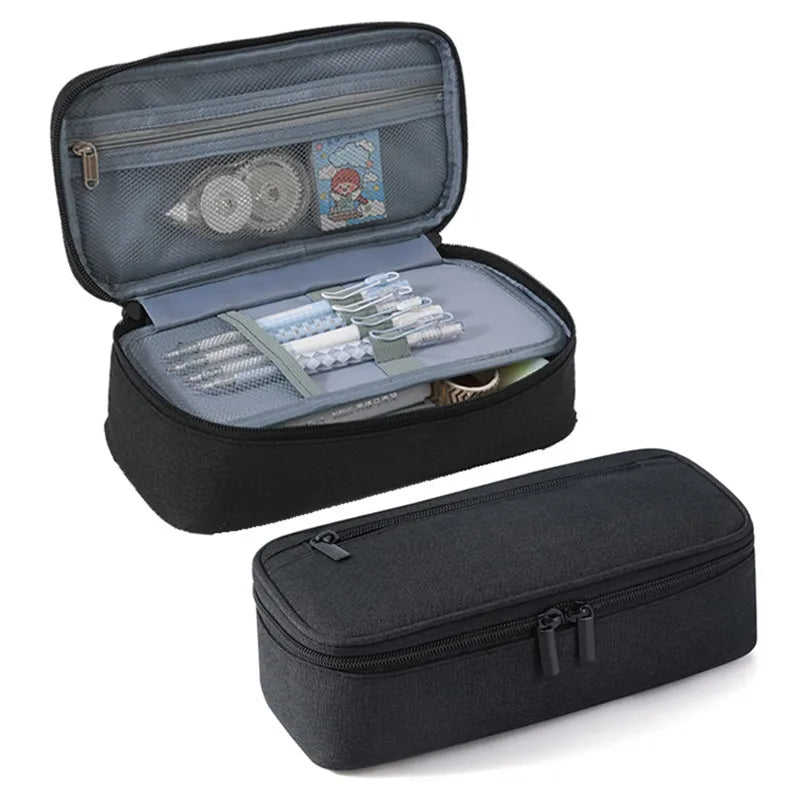 Trousse Scolaire 3 Compartiments - Idéale pour les Écoliers 📓
