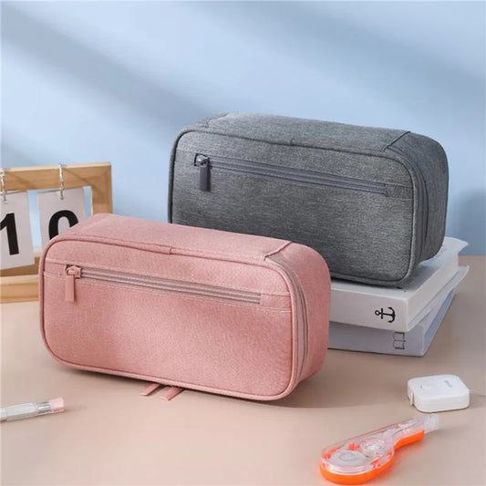 Trousse Scolaire 3 Compartiments - Idéale pour les Écoliers 📓
