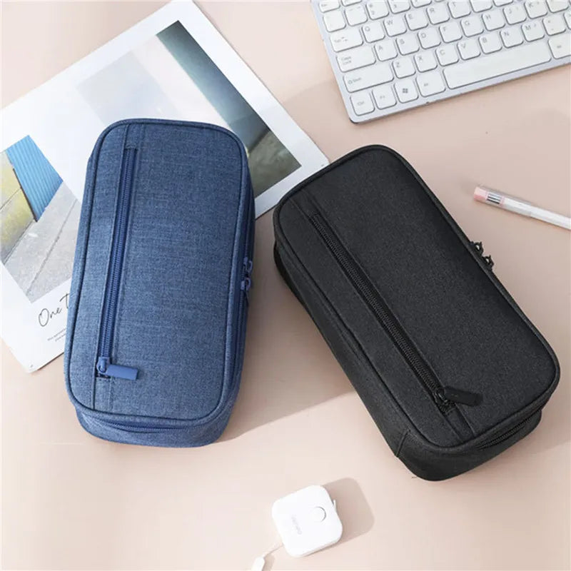 Trousse Scolaire 3 Compartiments - Idéale pour les Écoliers 📓