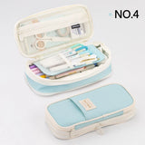 trousse scolaire ergonomique bleue
