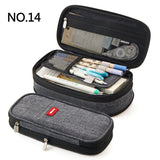 trousse scolaire ergonomique grise