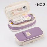 trousse scolaire ergonomique mauve