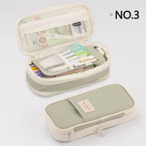 trousse scolaire ergonomique verte