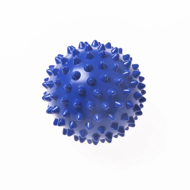 Balles sensorielles de massage à picots bleu indigo