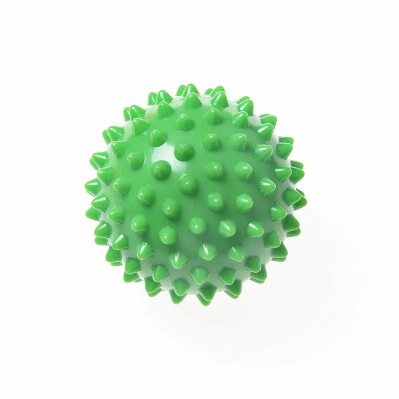 Balles sensorielles de massage à picots verts