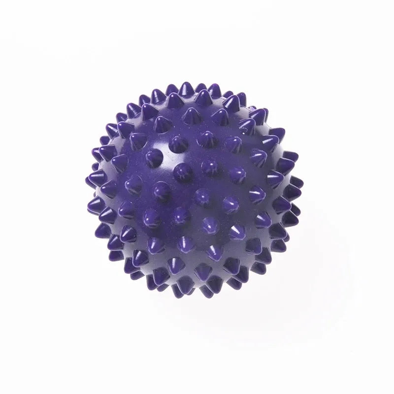 Balles sensorielles de massage à picots violette