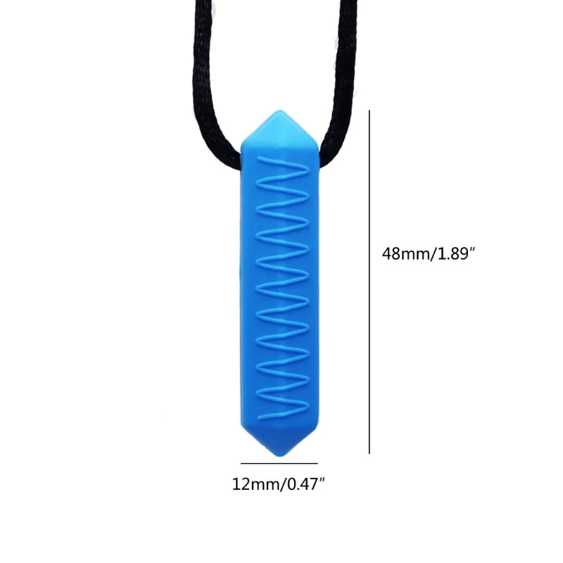 Fidget Toys - Collier Anti Stress à Mordiller Texturé