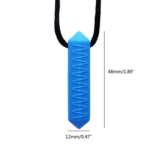 Fidget Toys - Collier Anti Stress à Mordiller Texturé