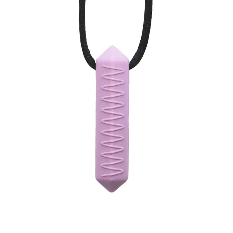 Fidget Toys - Collier Anti Stress à Mordiller Texturé