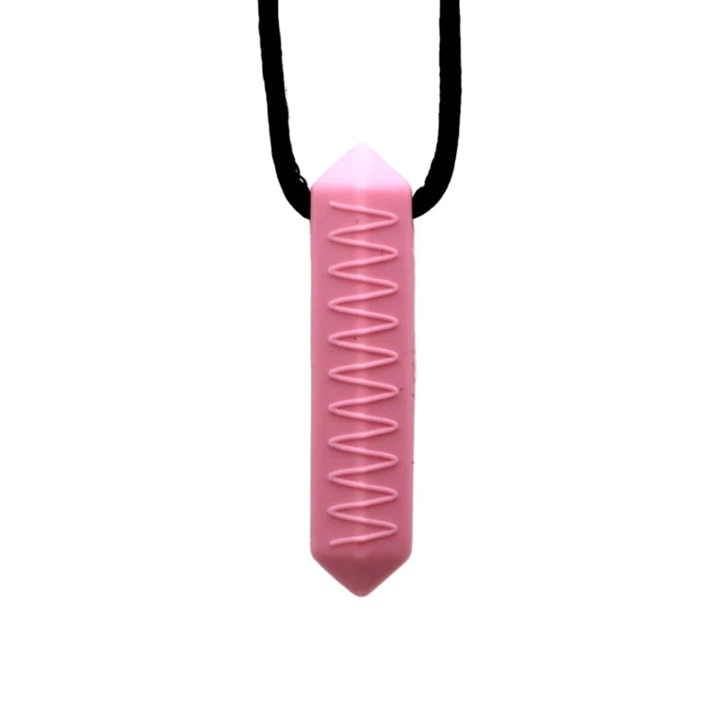 Fidget Toys - Collier Anti Stress à Mordiller Texturé