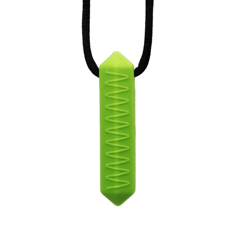 Fidget Toys - Collier Anti Stress à Mordiller Texturé