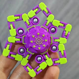 Fidget toy hand spinner mauve