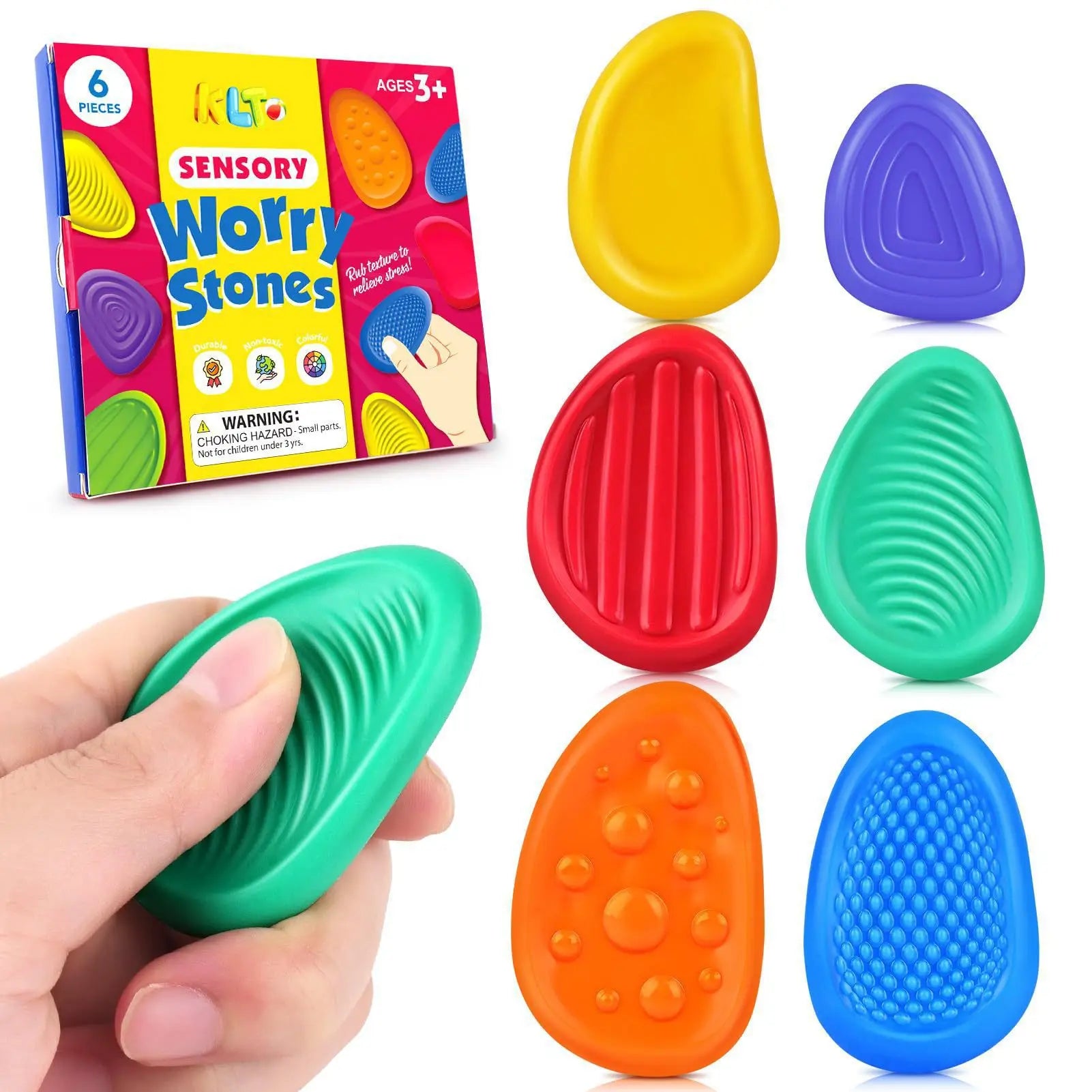 Fidget Toys Anti Stress en Forme de Palet à Manipuler