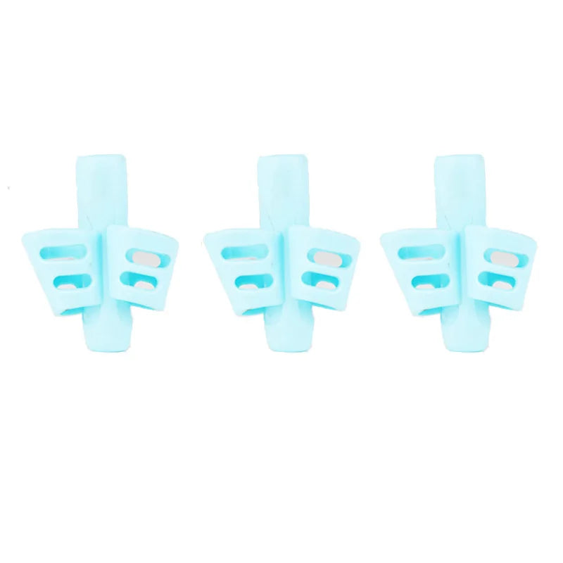Lot de 3 Grips d'Écriture Ergonomiques – Améliorez la Posture et la Prise en Main du Stylo