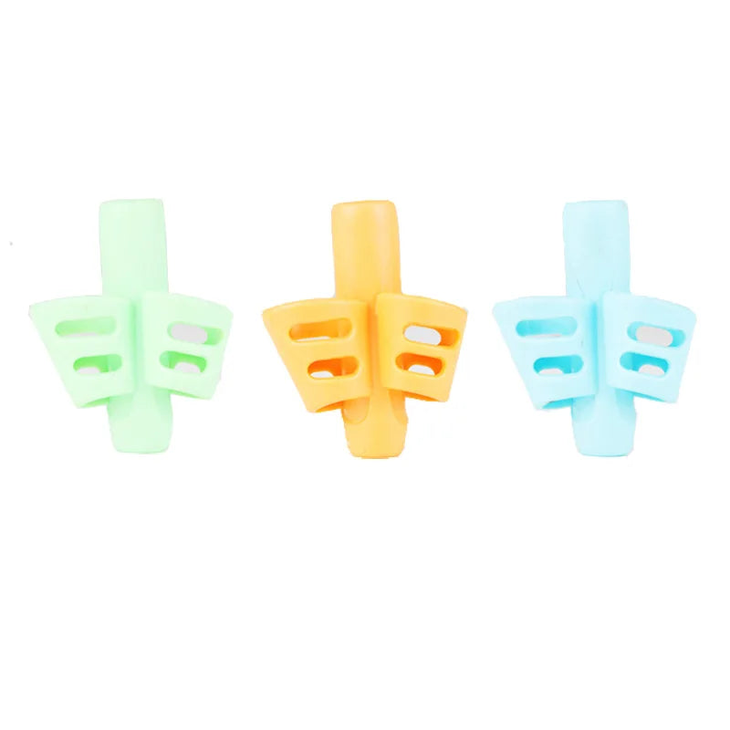 Lot de 3 Grips d'Écriture Ergonomiques – Améliorez la Posture et la Prise en Main du Stylo