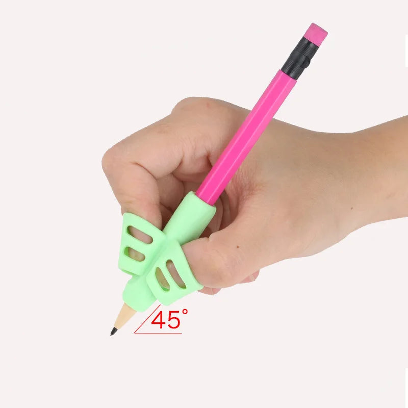 Lot de 3 Grips d'Écriture Ergonomiques – Améliorez la Posture et la Prise en Main du Stylo