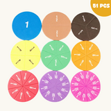 J'apprends les fractions 51Pcs