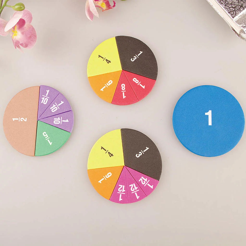 Apprentissage Fractions Pourcentages Enfants Fraction Game, Jeu Magnétique De Fractions, Jeu De Apprentissage Fractions Pourcentages Enfants Fraction Game, Jeu Magnétique De Fractions, Jeu De