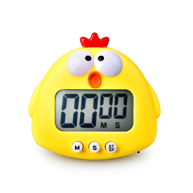 timer minuterie animaux rigolos poulet