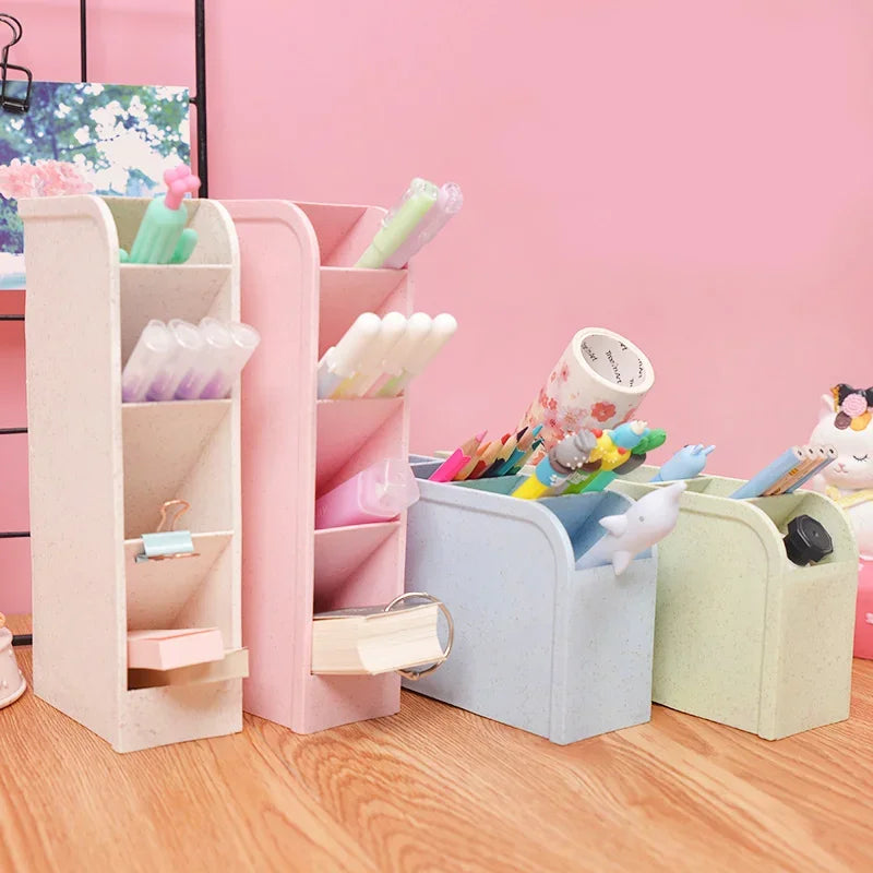 Porte-Crayons Vertical : Un organiseur de Bureau pratique et modulable🌈