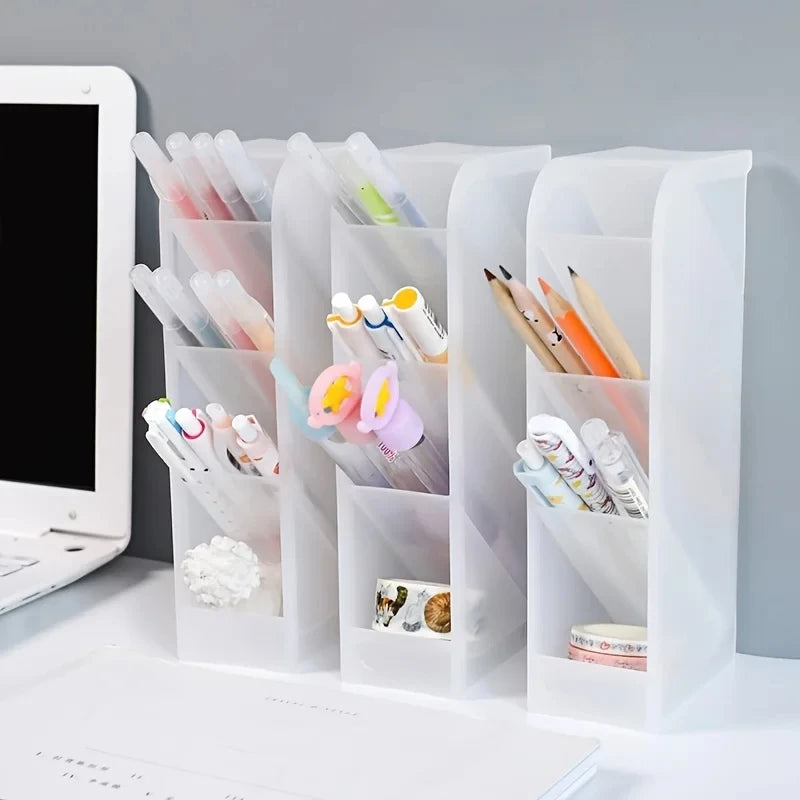 Porte-Crayons Vertical : Un organiseur de Bureau pratique et modulable🌈