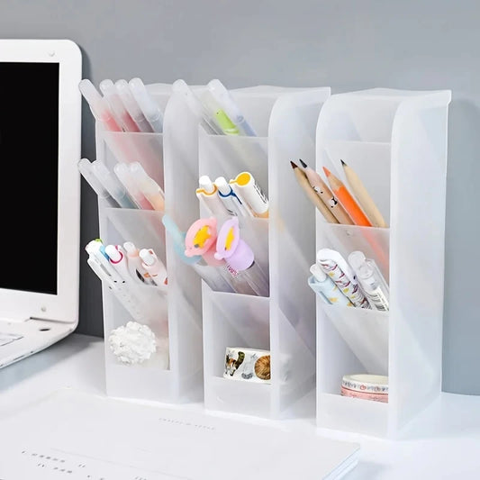 Porte-Crayons Vertical : Un organiseur de Bureau pratique et modulable🌈