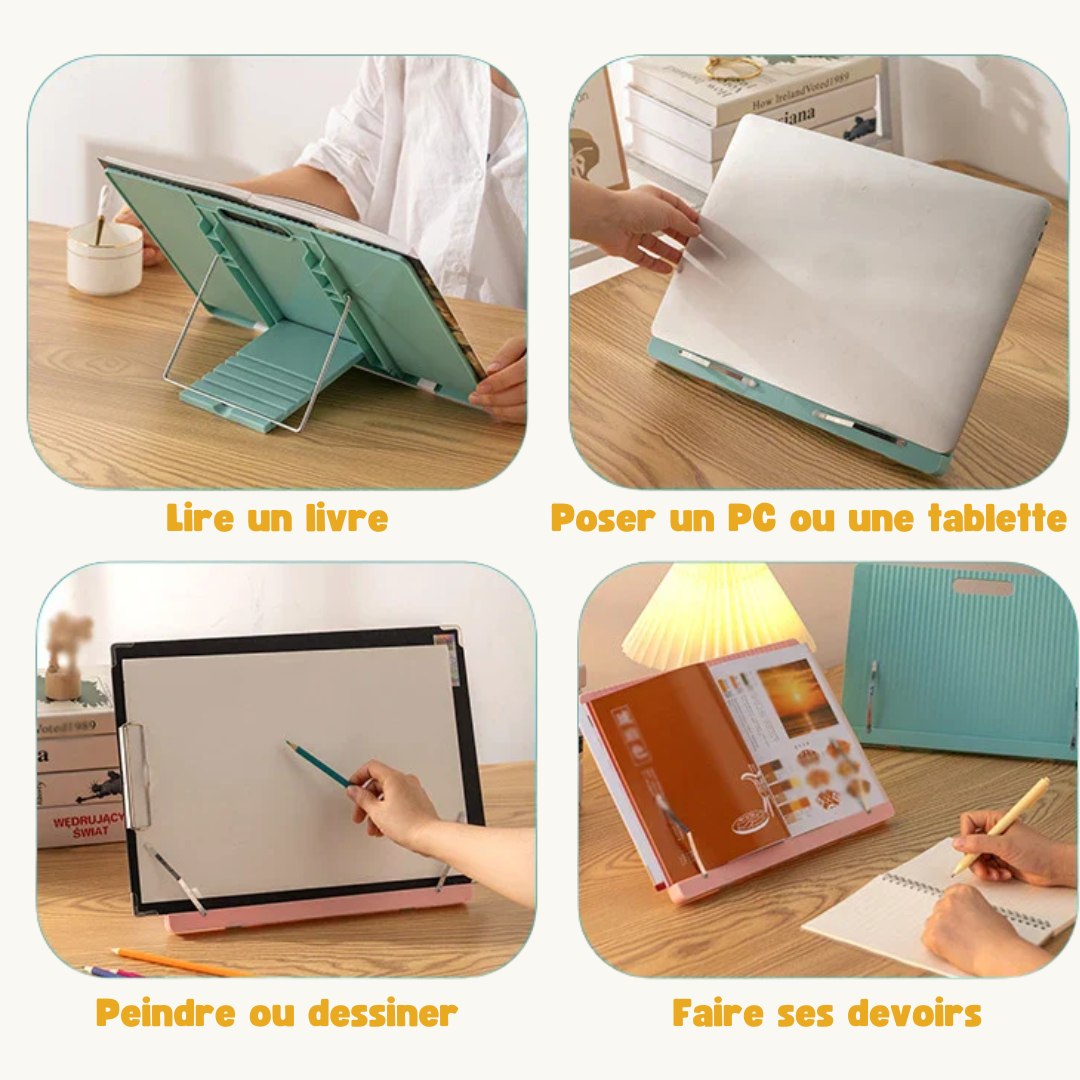 Porte-Document Vertical :  Organisez Votre Bureau et Facilitez l'Apprentissage ! 📚✨